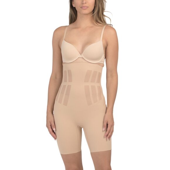 COMMANDO Tan Luxe Control High Waist Shaper Shorts - Picture 1 of 2